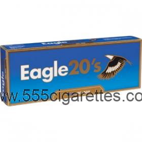 Eagle 20's Blue 100's Cigarettes
